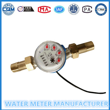 5 Digits Counters Singe Jet Water Meter with Pulse Output